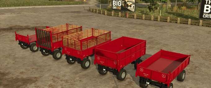 Trailers 2PTS 6 Trailer Farming Simulator mod