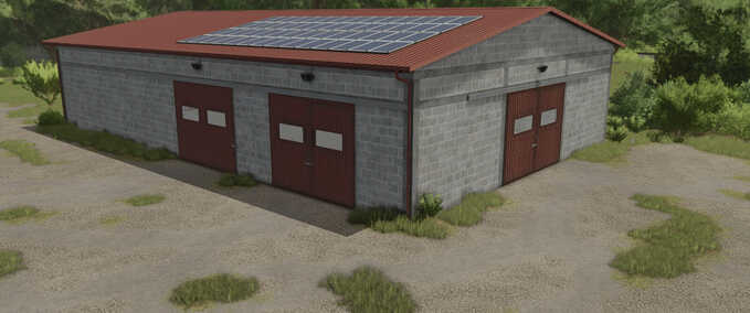 Sheds Garage 40x19 Farming Simulator mod