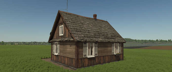 Buildings Wooden House Farming Simulator mod