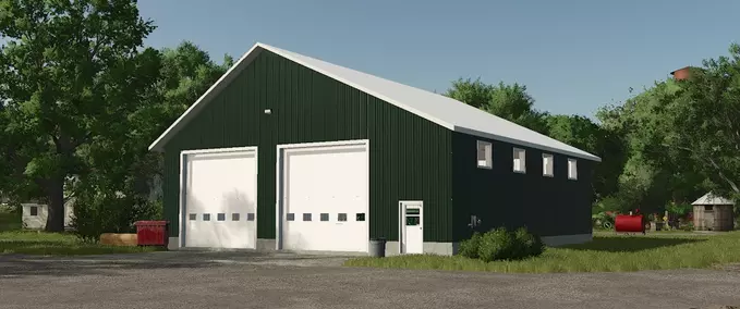 Buildings Garage 55x65 Farming Simulator mod