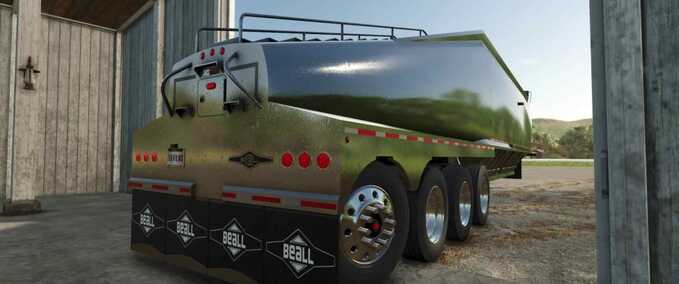 Trailers Beall Bullet Quad Axle Belly Dump Farming Simulator mod