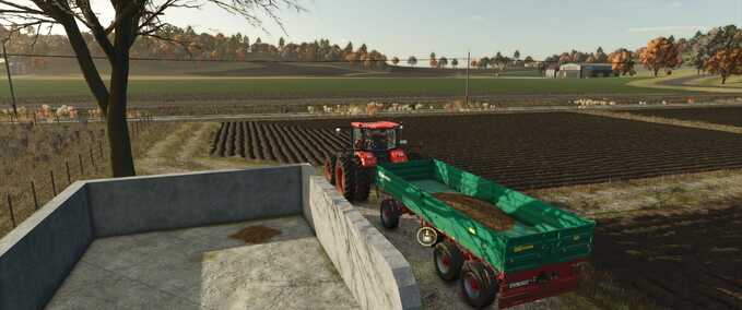 Silos Manure Bunker Farming Simulator mod