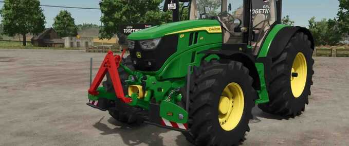 John Deere 6R Agribumper Mod Image