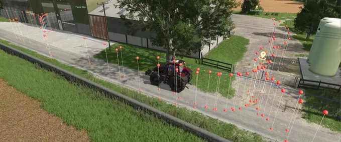 courseplay courses Calmsden AutoDrive Farming Simulator mod