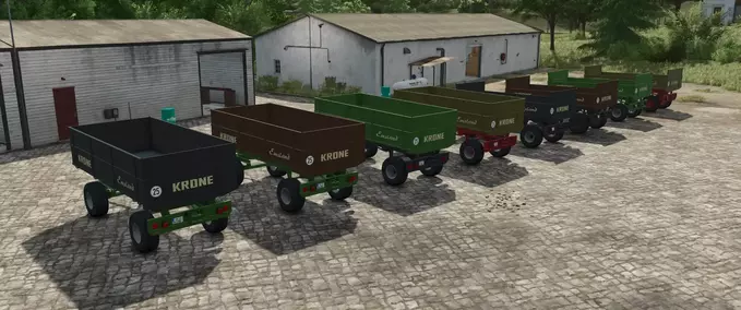 Trailers Krone Emsland DK 220/80 K Farming Simulator mod