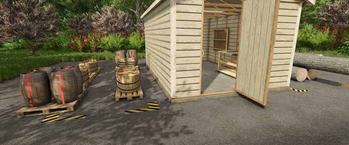 Factories Ultimate Woodshop Farming Simulator mod