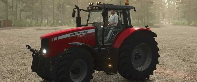 Massey Ferguson 7400 Bearbeitung Mod Image