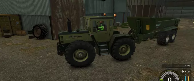 Other manufactors MB Trac 1800 Silbersteel Farming Simulator mod