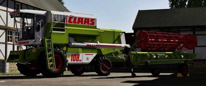 Claas Claas Dominator 108 SL Maxi Farming Simulator mod