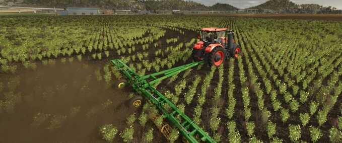 Cultivators & Harrows John Deere Rolling Basket Farming Simulator mod