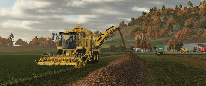 Gameplay Tipping in Fields During Missions Farming Simulator mod