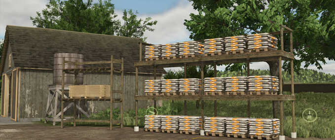 Sheds Pallet Storage Farming Simulator mod