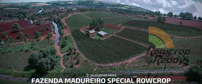 Maps Fazenda Madureiro Special RowCrop Farming Simulator mod