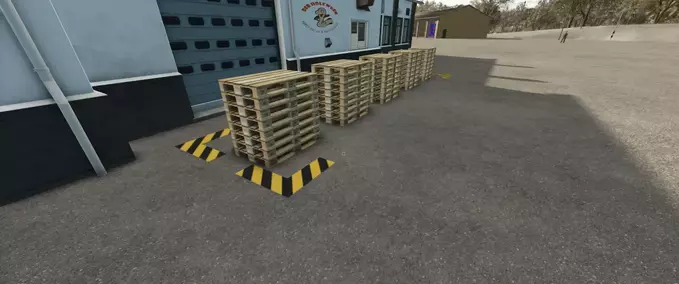 Factories Euro Pallet Production Farming Simulator mod