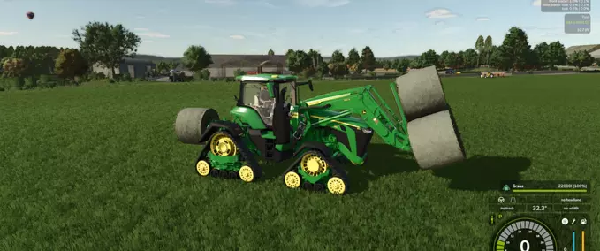 front loader 8R/RX Frontloader Farming Simulator mod