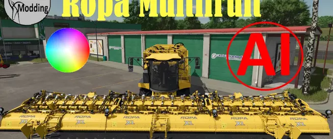 Ropa Multifruit Harvester Mod Image