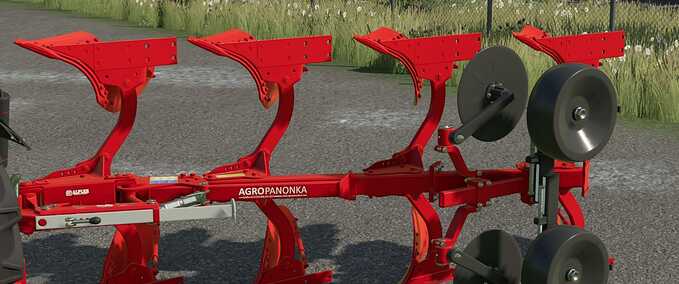 Ploughs Alpler 3+1 Plough Pack Farming Simulator mod