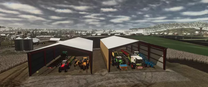 Buildings Agricultural Warehouse Farming Simulator mod