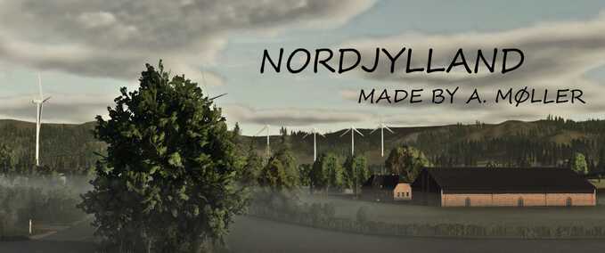 Maps Nord Jylland Farming Simulator mod