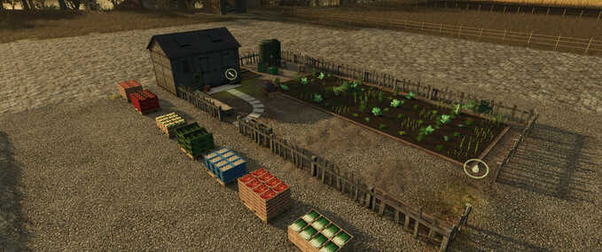 Greenhouses Garden Plot Farming Simulator mod