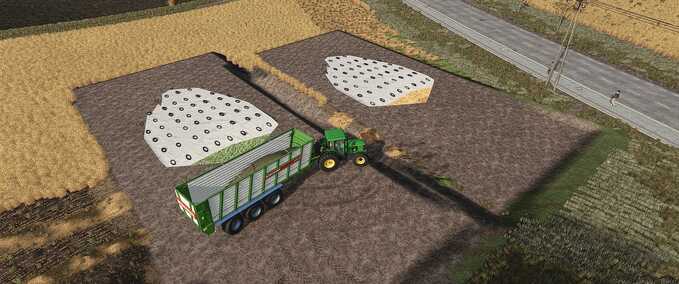 Hay and Straw Silos Mod Image