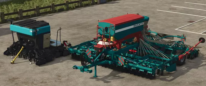 Seeders Sulky Progress P 100 & PVL Farming Simulator mod