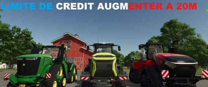 Gameplay Credit Limit Increased to 20 Million Farming Simulator mod