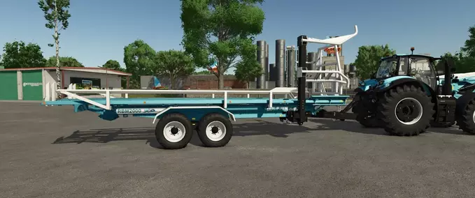 bale transport RBM 2000 Dolphin Edition Farming Simulator mod