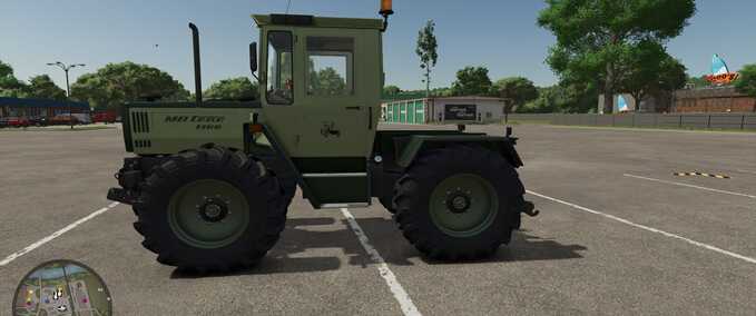 Other manufactors MB Trac 1000-1100 Silbersteel Farming Simulator mod