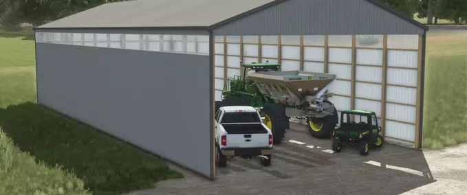 Sheds 40x97 Open End Shed Farming Simulator mod