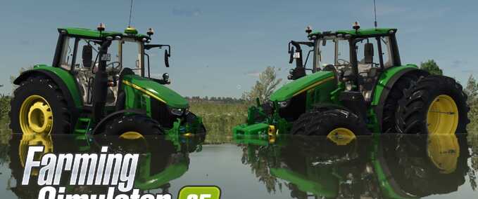 John Deere John Deere 6M Small Frame Series Farming Simulator mod