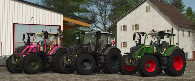 Claas Fendt 500 Vario Series Edited Farming Simulator mod