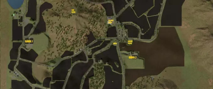 Maps Nord Jylland Farming Simulator mod