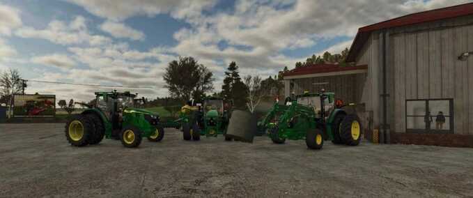 John Deere John Deere 6R 2WD Farming Simulator mod