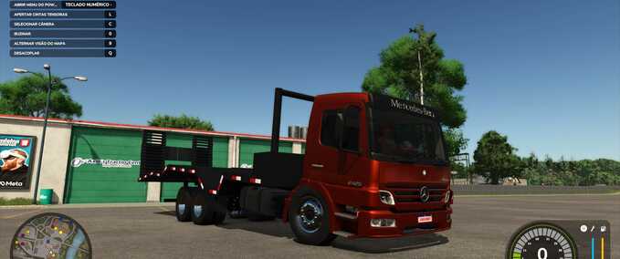 Trucks Mercedes Benz Atego 2425 Farming Simulator mod