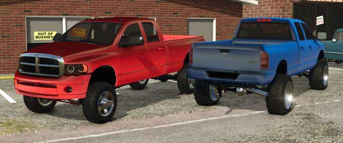 Cars 2003 Dodge Ram 3500 Farming Simulator mod