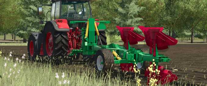 Ploughs PPO4+1 Plow Farming Simulator mod