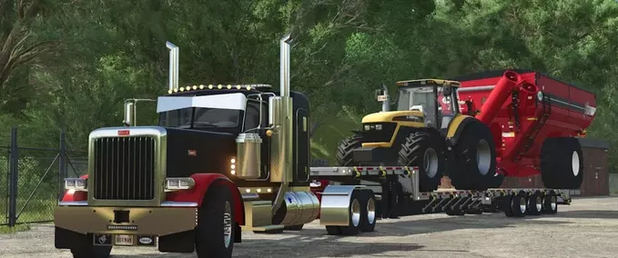 Trucks Peterbilt 389 Farming Simulator mod