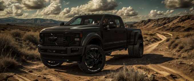 Ford F450 CrewCab Platinum DRW Mod Image