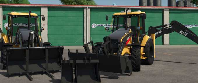 Other manufactors Volvo BL61B Backhoe Loader Farming Simulator mod