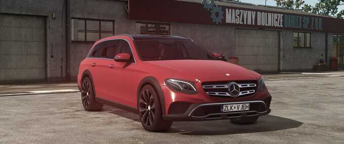 Cars Mercedes Benz E-Class Farming Simulator mod