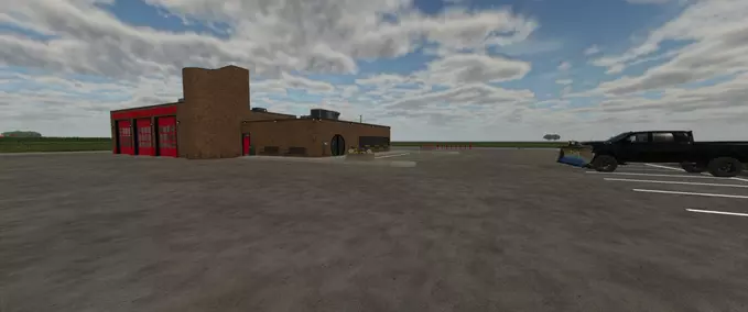 Buildings ACH25 Fire Station Farming Simulator mod