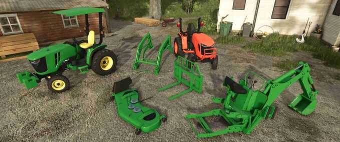 Tractors Utility Tractor Pack Farming Simulator mod