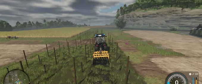 Gameplay Narrow Vines and Olives Farming Simulator mod