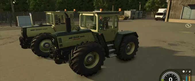 Other manufactors MB Trac 1800 Silbersteel Farming Simulator mod