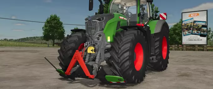 Claas Fendt 700 with Agribumper Farming Simulator mod