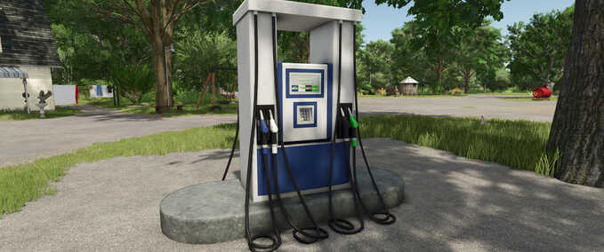 Placeable Objects Placeable Gas Station Pump Farming Simulator mod