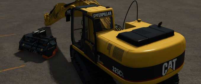 Exevators CAT 325CL Farming Simulator mod