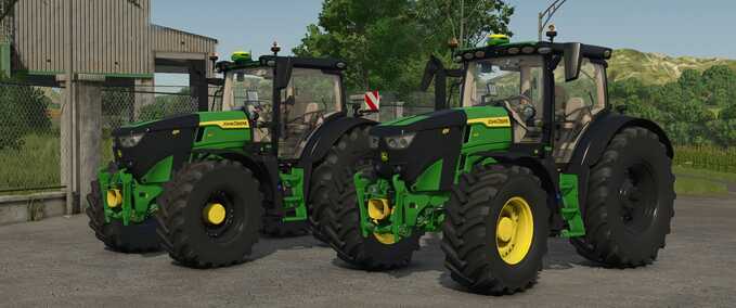 John Deere John Deere 6R Series Wirtgen Group Edition Farming Simulator mod