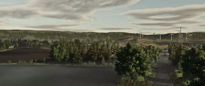 Maps Nord Jylland Farming Simulator mod